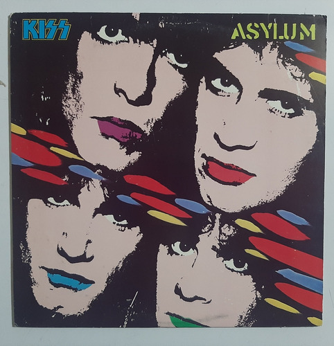 Kiss - Asylum / Primera Edición Usa Poligram Records 1985