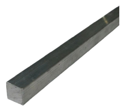 Barra Vergalhao Quadrado Aluminio 5/8 (1,58cm) C/ 1mt