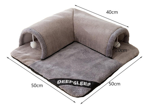 Para Cama Gato Creativa, Juguete Interactivo, Parque S Gris