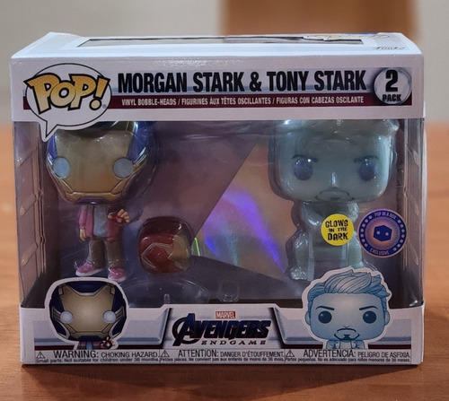 Funko Pop Morgan Stark & Tony Stark Marvel Avengers