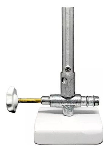 Bico Bunsen C/ Registro + Tripe De Ferro 12x20
