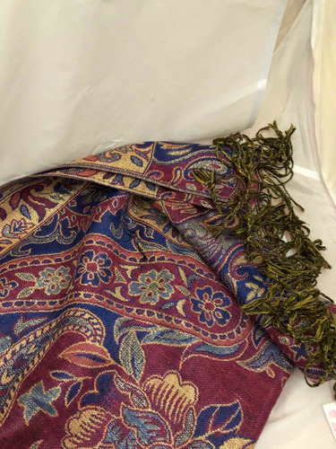 Pashmina Bufanda De Moda Colores Elegante De Mujer
