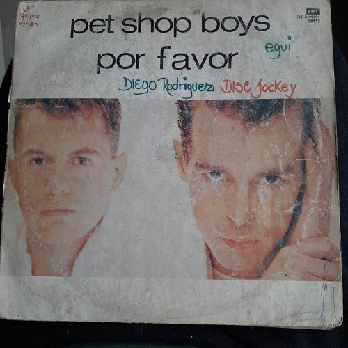 Vinilo Pet Shop Boys Por Favor Bi3