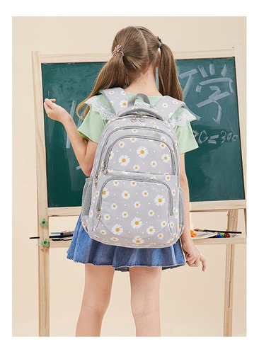 Bonito Kit De Mochila Para Computadora Femenina Con Flores T