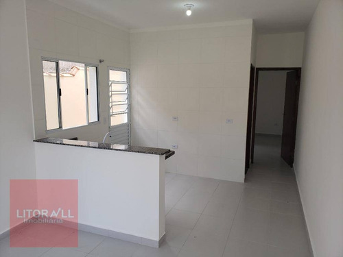 Casa Com 1 Dormitório À Venda, 40 M² Por R$ 149.990,00 - Umuarama Parque Itanhaém - Itanhaém/sp - Ca1928