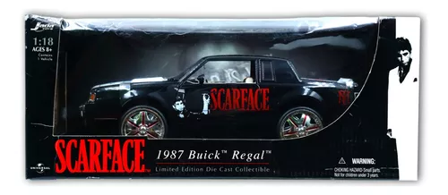 Jada Toys Scarface 1987 Buick Regal Die Cast 1:8