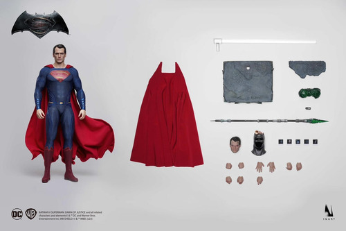Figura De Colección Superman Inart 1/6 Batman Vs Superman