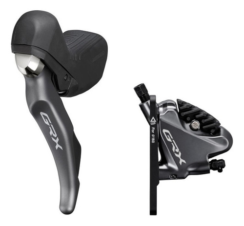 Shifter Freno Hidráulico Shimano Grx St-rx810l/br-rx810-f 2 Color Gris Oscuro