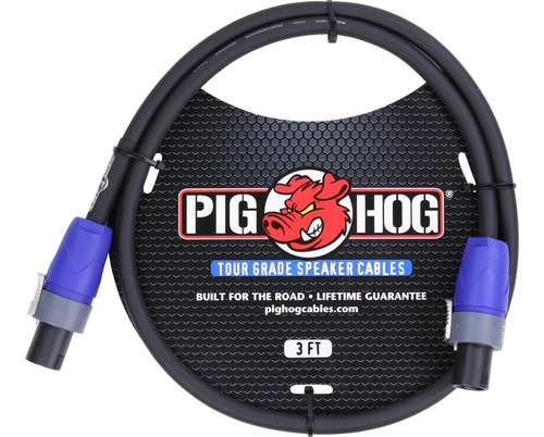 Pig Hog Phsc3spk Cable Speakon De 91 Centimetros Para Bafle