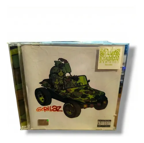 Gorillaz Cd Álbum Físico 2001 Emi Jewel Case | Parcelamento sem juros