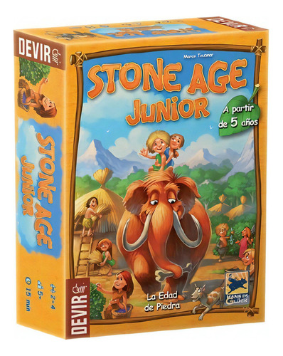 Stone Age Junior Devir Juego De Mesa Infantil Abracadabra