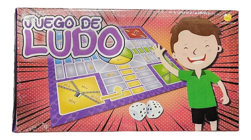 Juego De Mesa Ludo Premium Niños Yuyu Didactico Familia 