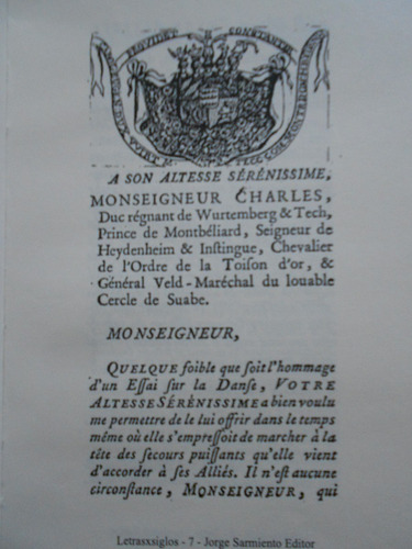 Imagen 4 de 8 de Lettres Sur La Danse Les Ballets Facsimil 1760