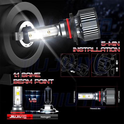 Para Chevy S10 Pickup 96-04 Bombillas De Luz Alta/baja