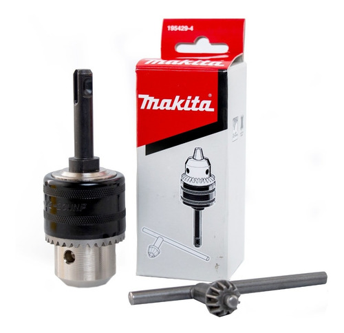 Imagen 2 de 5 de Mandril 13 Mm Makita Con Adaptador Sds Plus Rosca 1/2 Unf