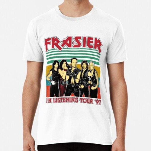 Remera Frasier Estoy Escuchando Tour '97 Vintage Algodon Pre