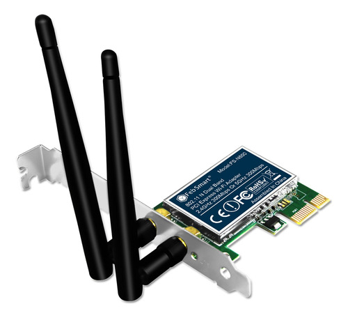 Febsmart Adaptador Inalámbrico N De Doble Banda 600 Mbps (2.