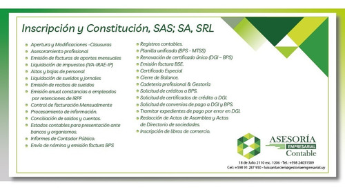 Imagen 10 de 12 de Tramites Administración Empresa Gestor Dgi Bps Bse Mtss Ain