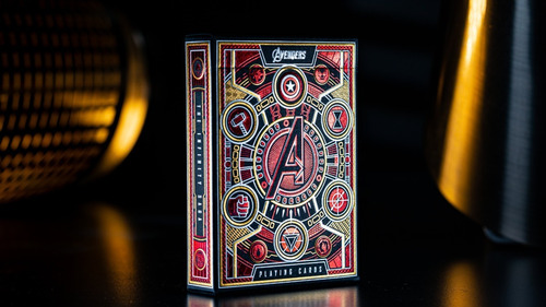 Naipes Premium - Avengers 'the Infinity Saga' (red Edition)