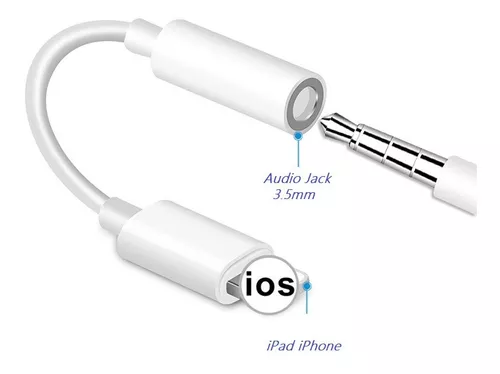 Cable adaptador para iPhone y iPad: USB-C + Lightning a Jack 3,5 mm macho,  LinQ. - Spain