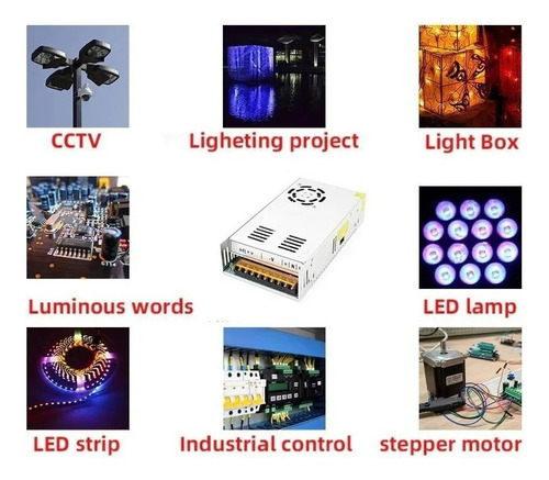 Fuente De Poder Switching 24v 25a Transformador 600w 217015
