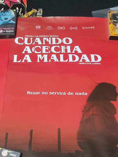 Póster De Cine Cuando Acecha La Maldad Terror Damián Rugna