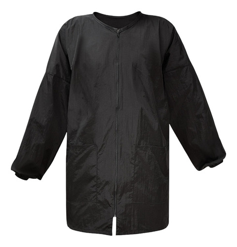 De , Chaqueta De Peluquero, Tela Impermeable Con Cremallera