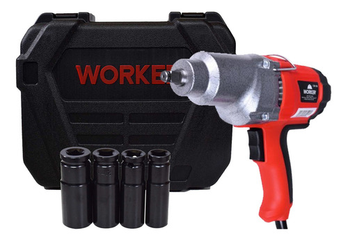 Chave Impacto 900w Encaixe 1/2 Elétrica Worker 220V