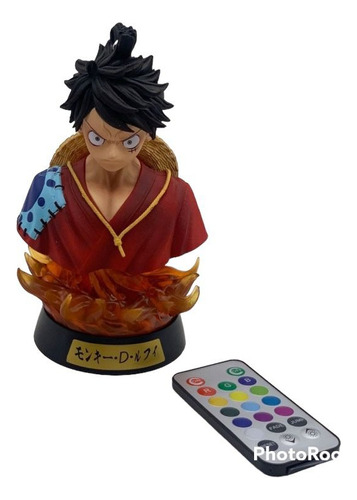 Figura Coleccionable One Piece Monkey D Luffy Con Luces 