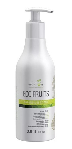 Sabonete De Ácidos Eco Fruits - Eccos Cosméticos 300ml