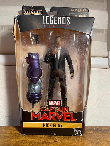 Nick Fury Marvel Legends Captain Marvel Kree Sentry Baf