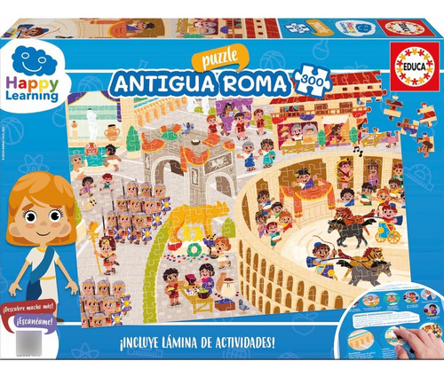 Puzzle Infantil Antigua Roma Diversion 300pcs Educa Trex