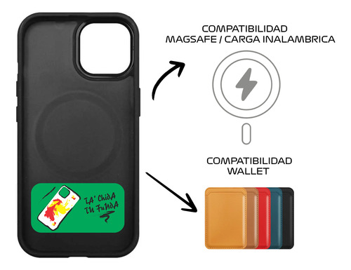 Funda Celular Haas F1 Team 2025 Para iPhone Con Magsafe