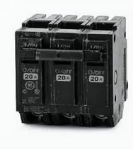 Comprar Interruptor Breakers Tql Thql 3x40 Amp Empotrar Marca Ge