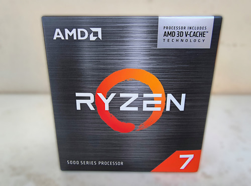 Processador De Desktop Ryzen 7 5700x3d 8-core E 16 Threads