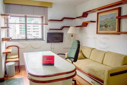Imagem 1 de 15 de Para Morar Ou Investir Em Um Flat Muito Bem Localizado, The Plaza, Na Av. Brig Luis Antonio - Sf29896