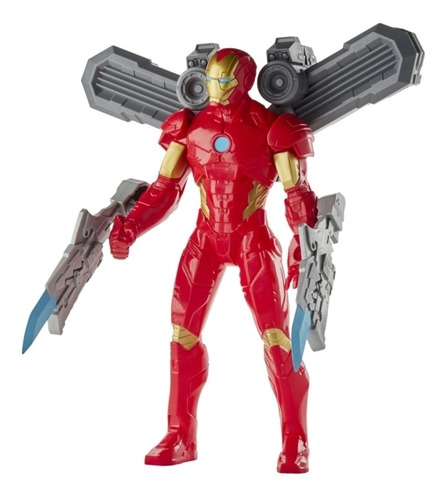 Imagen 1 de 3 de Figura Ironman Marvel Original Incluye Armas.