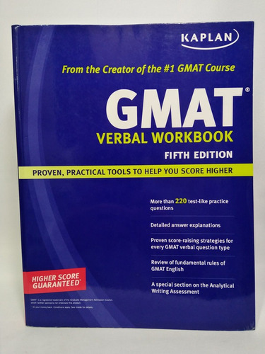 Kaplan Gmat Verbal Workbook