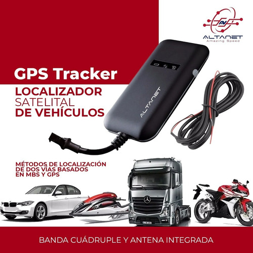 Imagen 2 de 4 de Gps Tracker Localizador Rastreador Satelital Auto Moto App