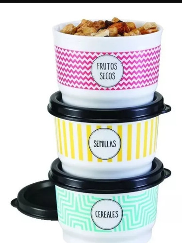 Set Snack Bowl 140 Ml Tupperware Libre De Bpa