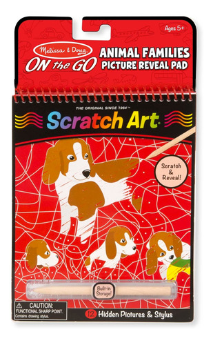 Scratch Art - Familias De Animales