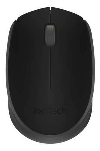 Mouse inalámbrico Logitech M170 rojo y negro