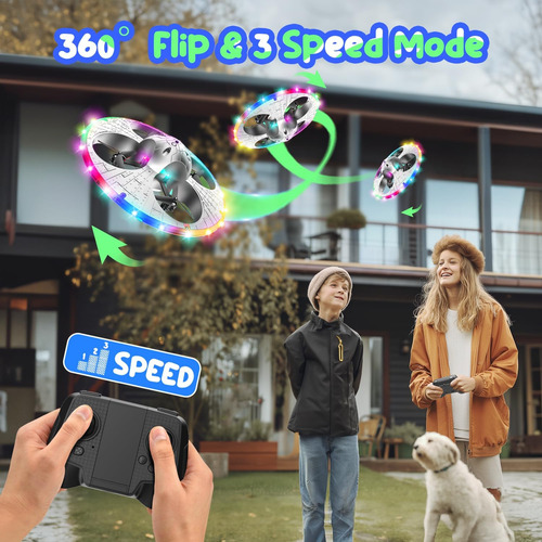 Holyfun Forma Drone Rc Ovni Para Niños Y Principiantes, ...