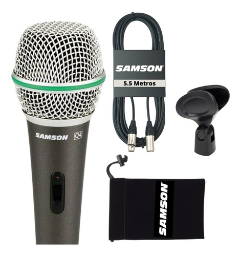 Microfono Dinamico Supercardioide Vocal Samson Q4