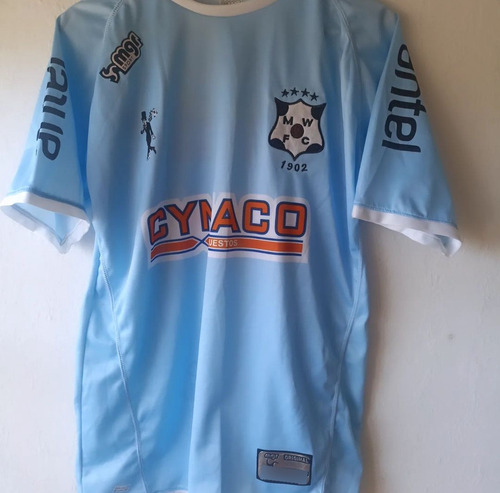 Camiseta De Alternativa Del Montevideo Wanderes Año 2013.