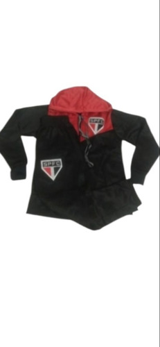 Conjunto Infantil Agasalho Juvenil Zr97 Preto 14