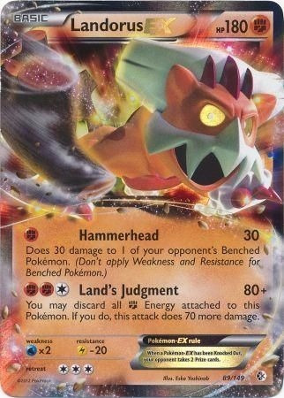 Landorus Ex 89/149 Ultra Raro Pokemon Tcg