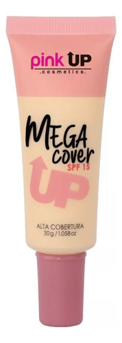 Base de maquillaje líquida Pink Up Mega Cover Mega Cover tono light