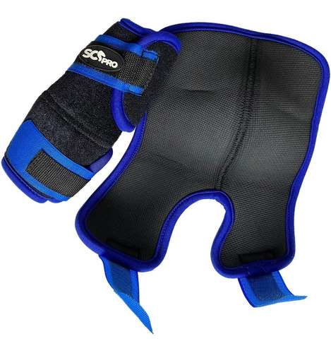 Imagem 3 de 3 de Joelheira Cavalo Profissional Neoprene Proteção Vaquejada