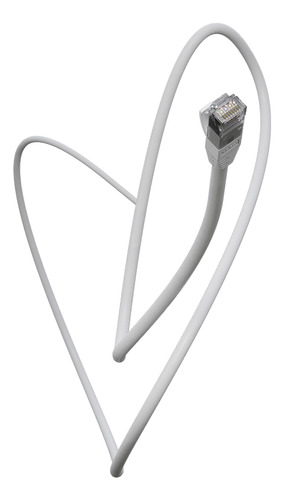 Patch Cord Impact Lan Utp Cat5e 4p Branco 1,5m Intelbras